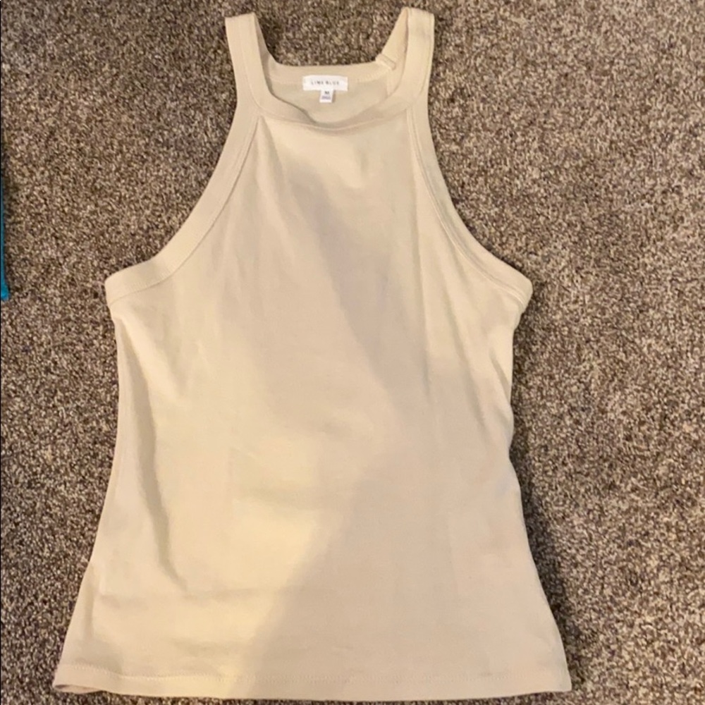 Cream Tank top